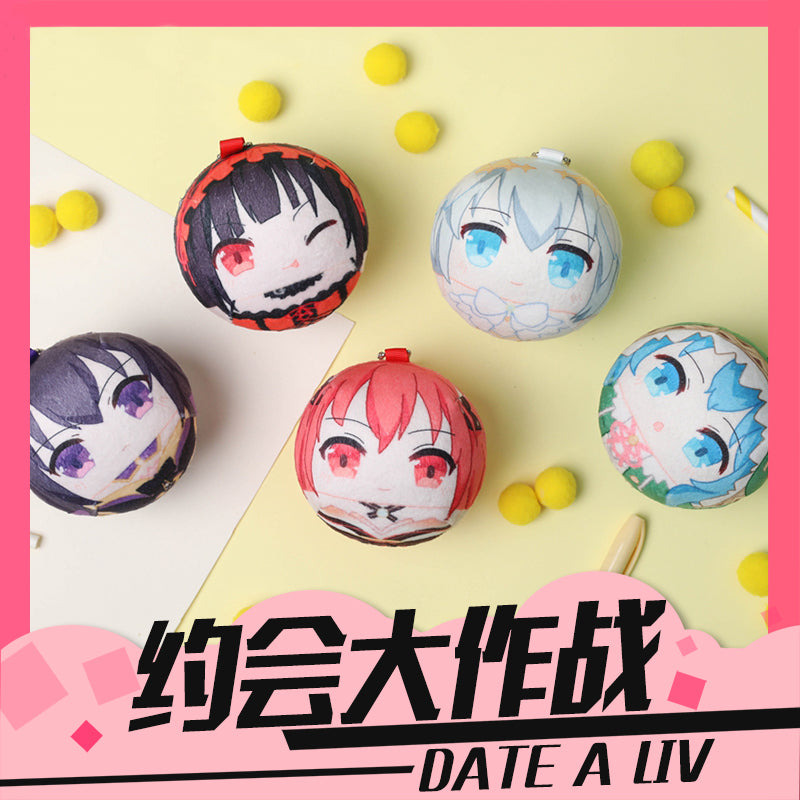 DATE A LIVE | Plush Ball Tuanzi Keychain Ooomi Art