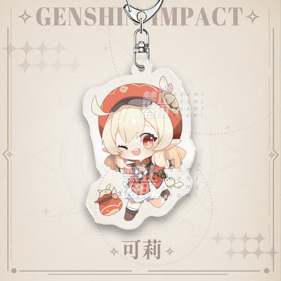 Genshin Impact | Acrylic Q Version Keychain Ooomi Art