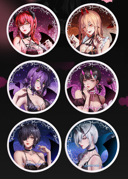 Chainsaw Man | Metal Double Flash Badge Ooomi Art