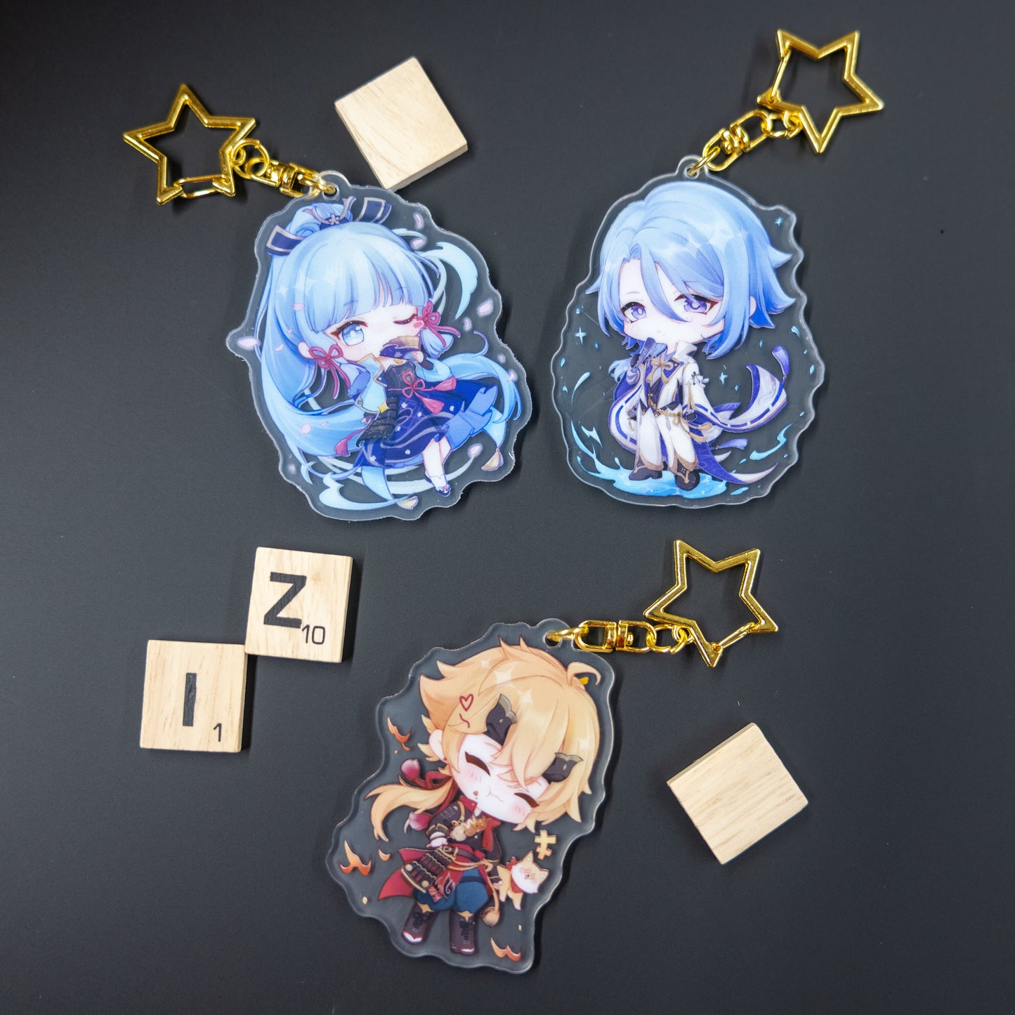 Genshin Impact | Inadzuma Double-Side Acrylic Keychain/Charm Tokyo III