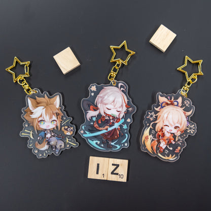 Genshin Impact | Inadzuma Double-Side Acrylic Keychain/Charm Tokyo III