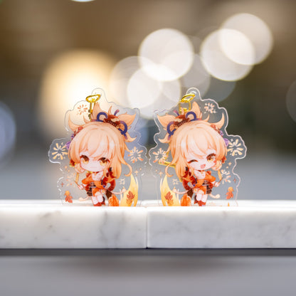 Genshin Impact | Inadzuma Double-Side Acrylic Keychain/Charm Tokyo III