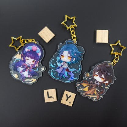 Genshin Impact | Liyue Double-Side Acrylic Keychain/Charm Tokyo III