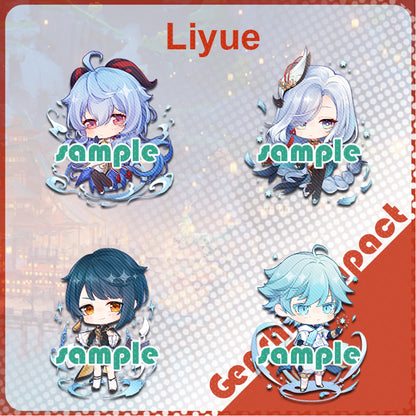 Genshin Impact | Liyue Double-Side Acrylic Keychain/Charm Tokyo III