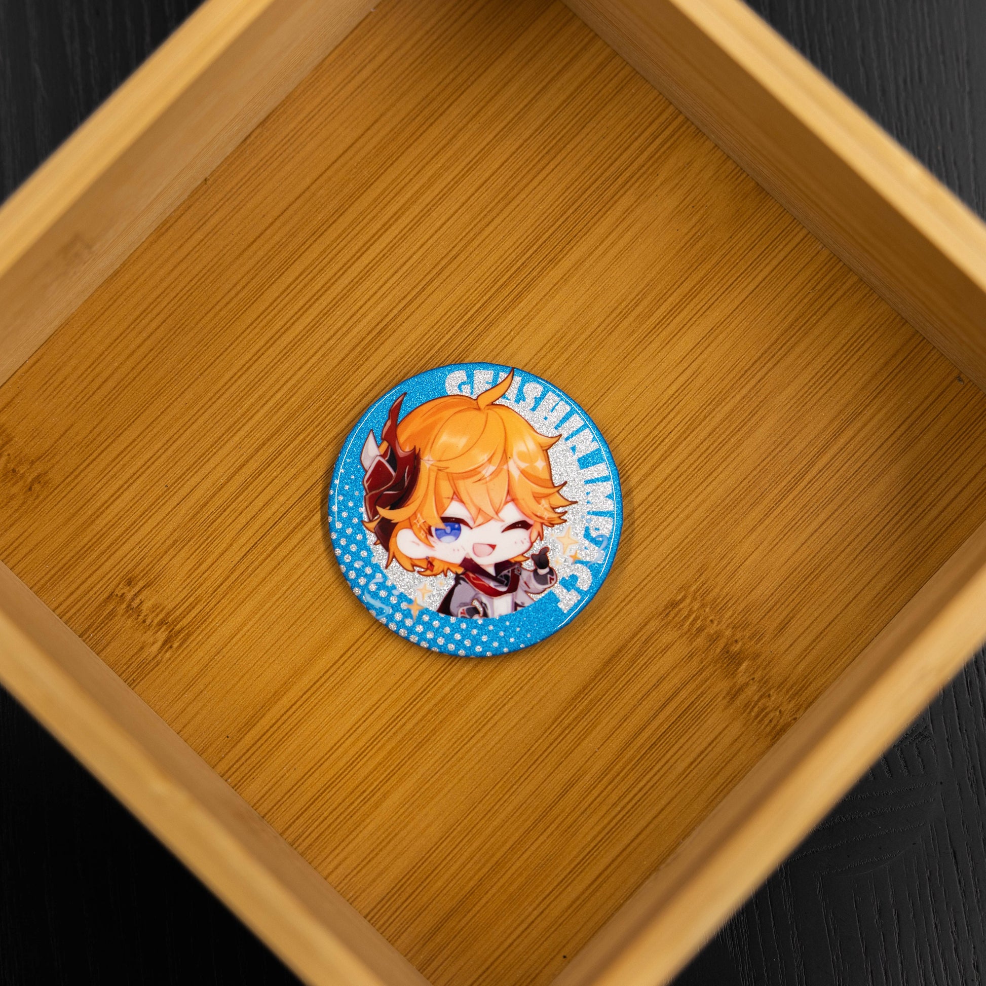 Genshin Impact | Metal Button Pin | Fatui