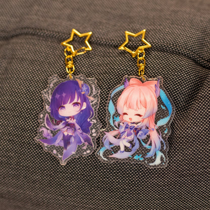 Genshin Impact | Inadzuma Double-Side Acrylic Keychain/Charm part 1