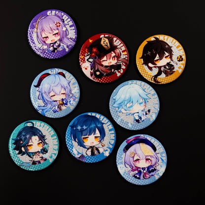 Genshin Impact | Metal Button Pin | Liyue