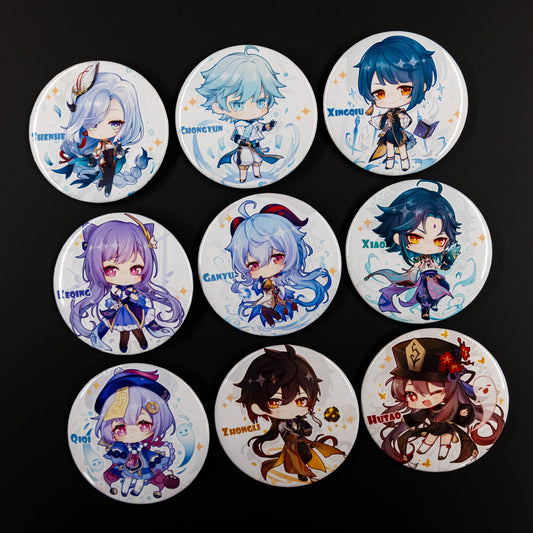 Genshin Impact | Liyue Pinback Button