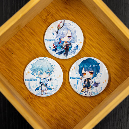 Genshin Impact | Liyue Pinback Button