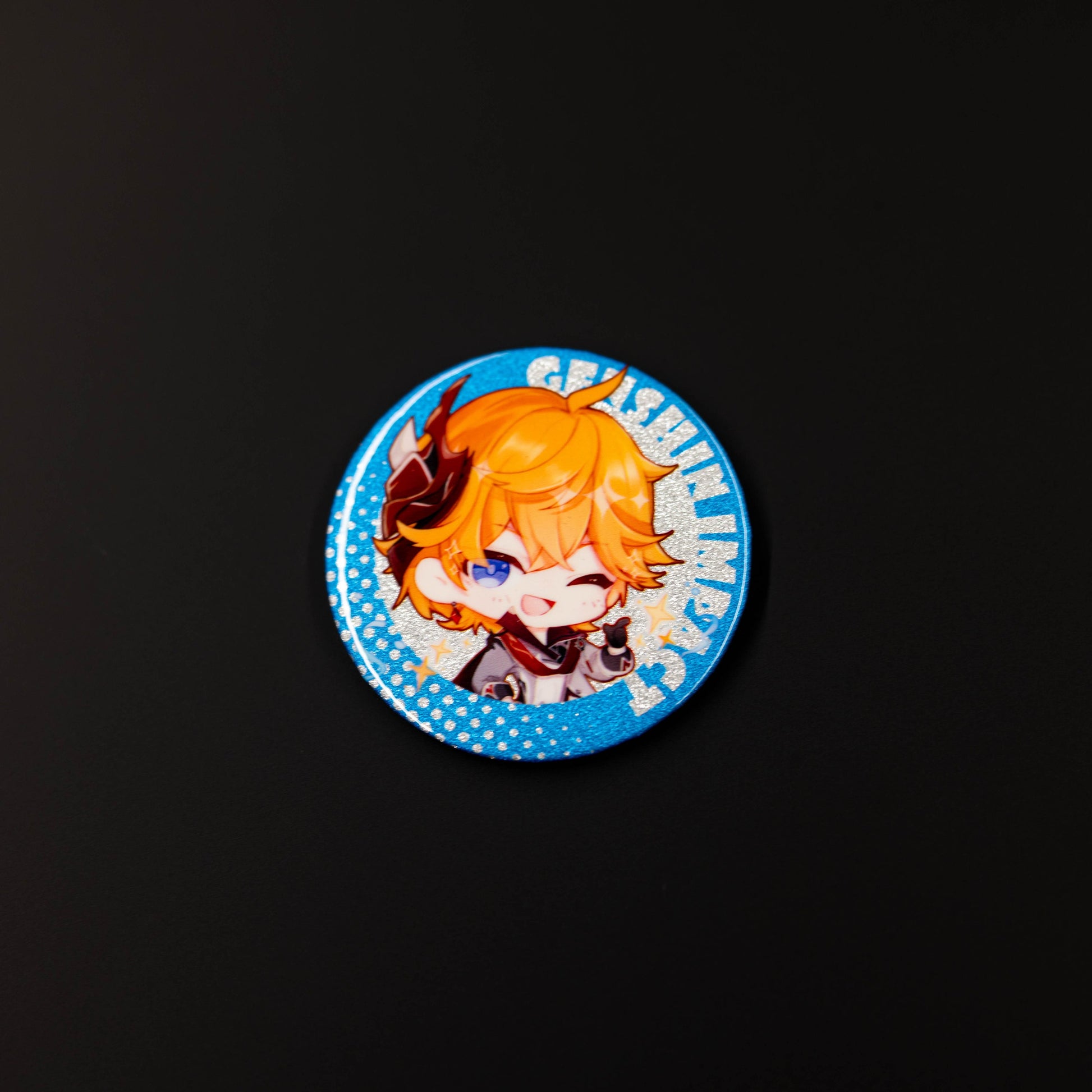 Genshin Impact | Metal Button Pin | Fatui