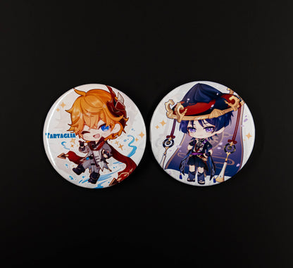 Genshin Impact | Fatui Pinback Button